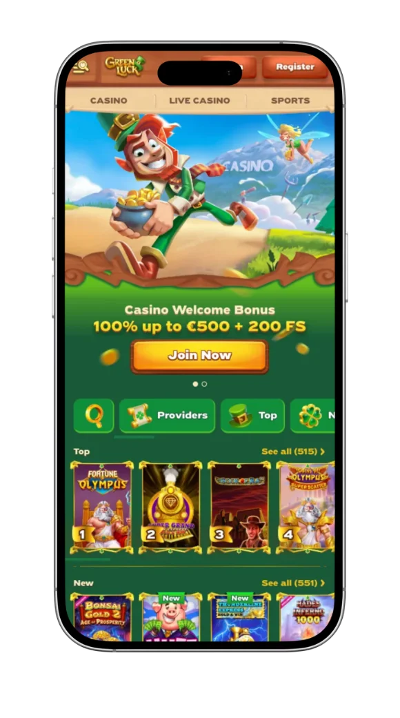Greenluck application